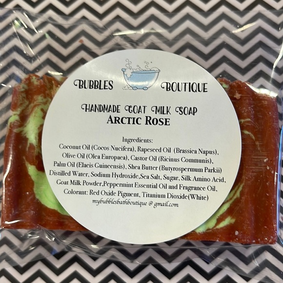 COPY - Artic Rose Artisan Goat milk Soap Handmade in my Studio! - Picture 3 of 3